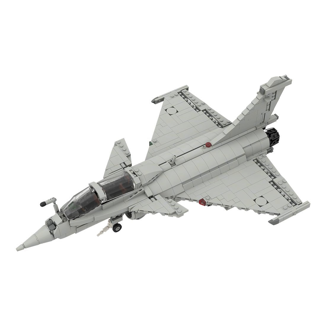 MOC - 133100 Dassault Rafale M - 1:35 Scale Klemmbausteine - LesDiy - Klemmbausteine