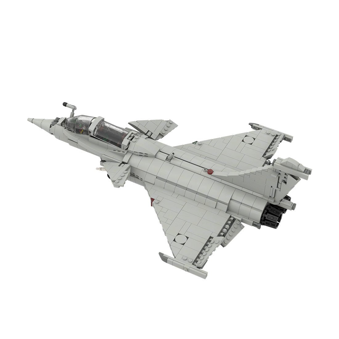 MOC - 133100 Dassault Rafale M - 1:35 Scale Klemmbausteine - LesDiy - Klemmbausteine