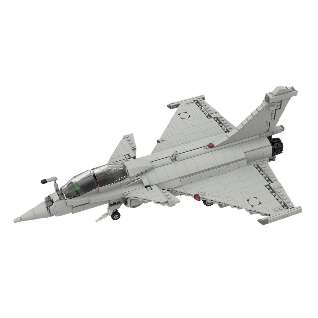 MOC - 133100 Dassault Rafale M - 1:35 Scale Klemmbausteine - LesDiy - Klemmbausteine