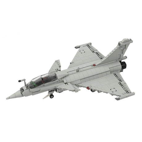 MOC - 133100 Dassault Rafale M - 1:35 Scale Klemmbausteine - LesDiy - Klemmbausteine