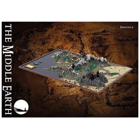 MOC - 133505 UCS Middle Earth Map Klemmbausteine - LesDiy - Klemmbausteine