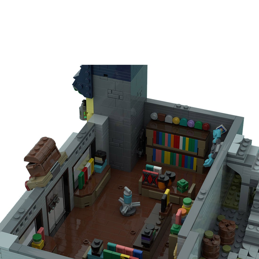 MOC - 133953 VALORANT Pearl Comic Shop Klemmbausteine - LesDiy - Klemmbausteine