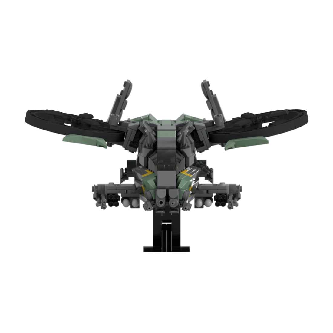 MOC - 134407 Avatar 2 Kestrel Gunship Klemmbausteine - LesDiy - Klemmbausteine