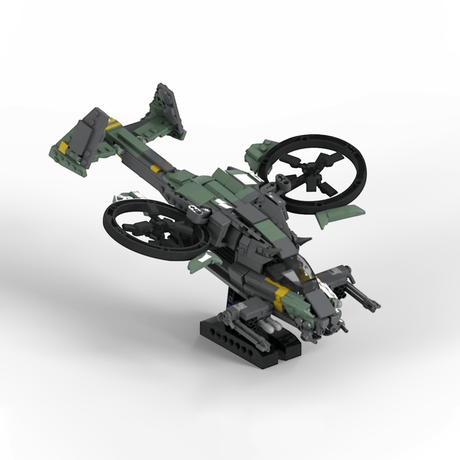MOC - 134407 Avatar 2 Kestrel Gunship Klemmbausteine - LesDiy - Klemmbausteine