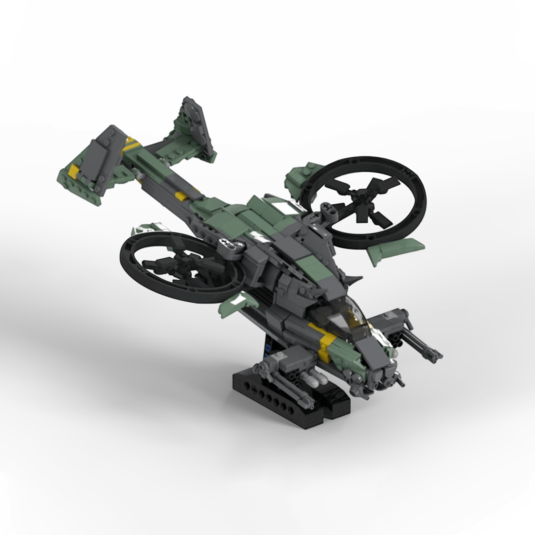 MOC - 134407 Avatar 2 Kestrel Gunship Klemmbausteine - LesDiy - Klemmbausteine