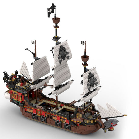 MOC - 134441 Pirates Battleship Klemmbausteine - LesDiy - Klemmbausteine