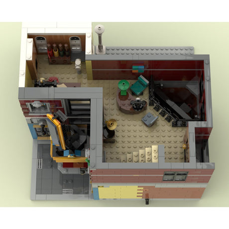 MOC - 135741 Inverted Jazz Club Klemmbausteine - LesDiy - Klemmbausteine