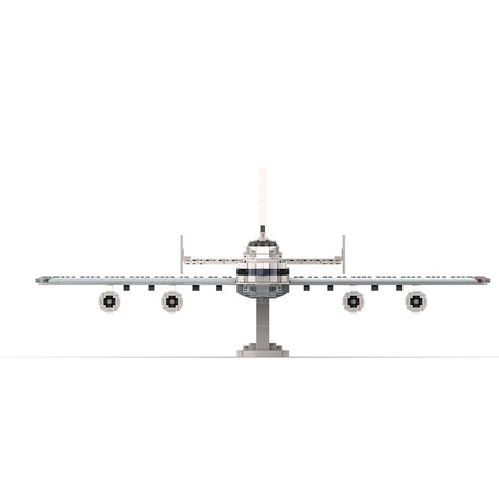 MOC - 135820 NASA Boeing 747 Shuttle Carrier Aircraft by DamoB Klemmbausteine - LesDiy - Klemmbausteine