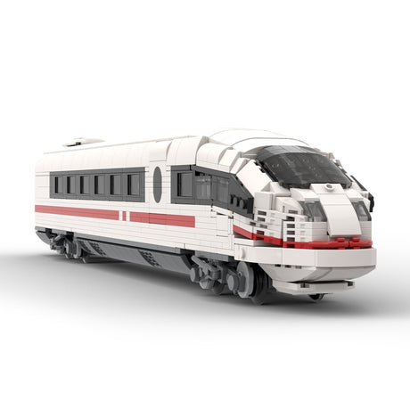 MOC - 136040 DB BR 406.5 "ICE 3 Steuer Wagen 2. Klasse" Klemmbausteine - LesDiy - Klemmbausteine