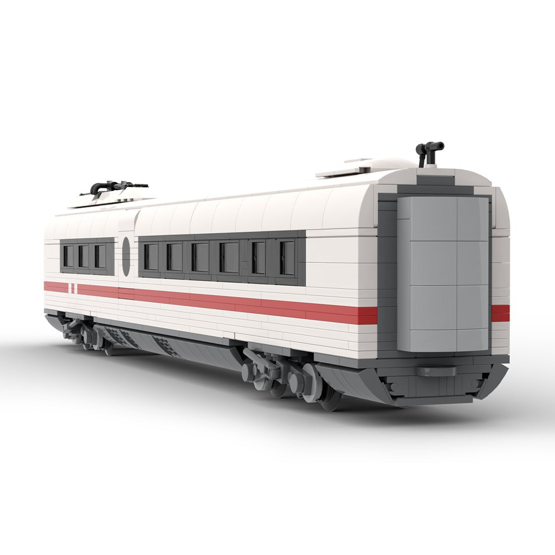 MOC - 136042 DB BR 406 "ICE 3 Bordrestaurant" Klemmbausteine - LesDiy - Klemmbausteine