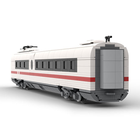 MOC - 136042 DB BR 406 "ICE 3 Bordrestaurant" Klemmbausteine - LesDiy - Klemmbausteine