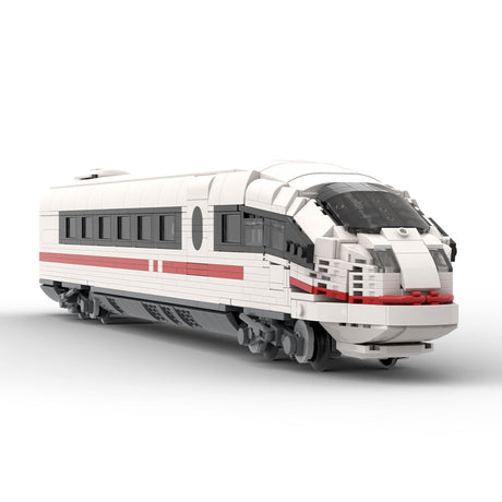 MOC - 136043 DB BR 406 "ICE 3 Steuer Wagen 1. Klasse" Klemmbausteine - LesDiy - Klemmbausteine