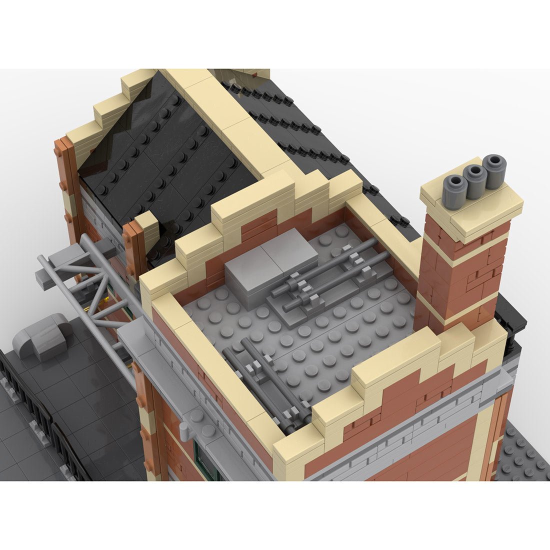 MOC - 136707 Modular old Factory Klemmbausteine - LesDiy - Klemmbausteine