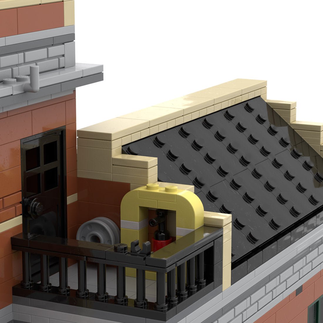 MOC - 136707 Modular old Factory Klemmbausteine - LesDiy - Klemmbausteine