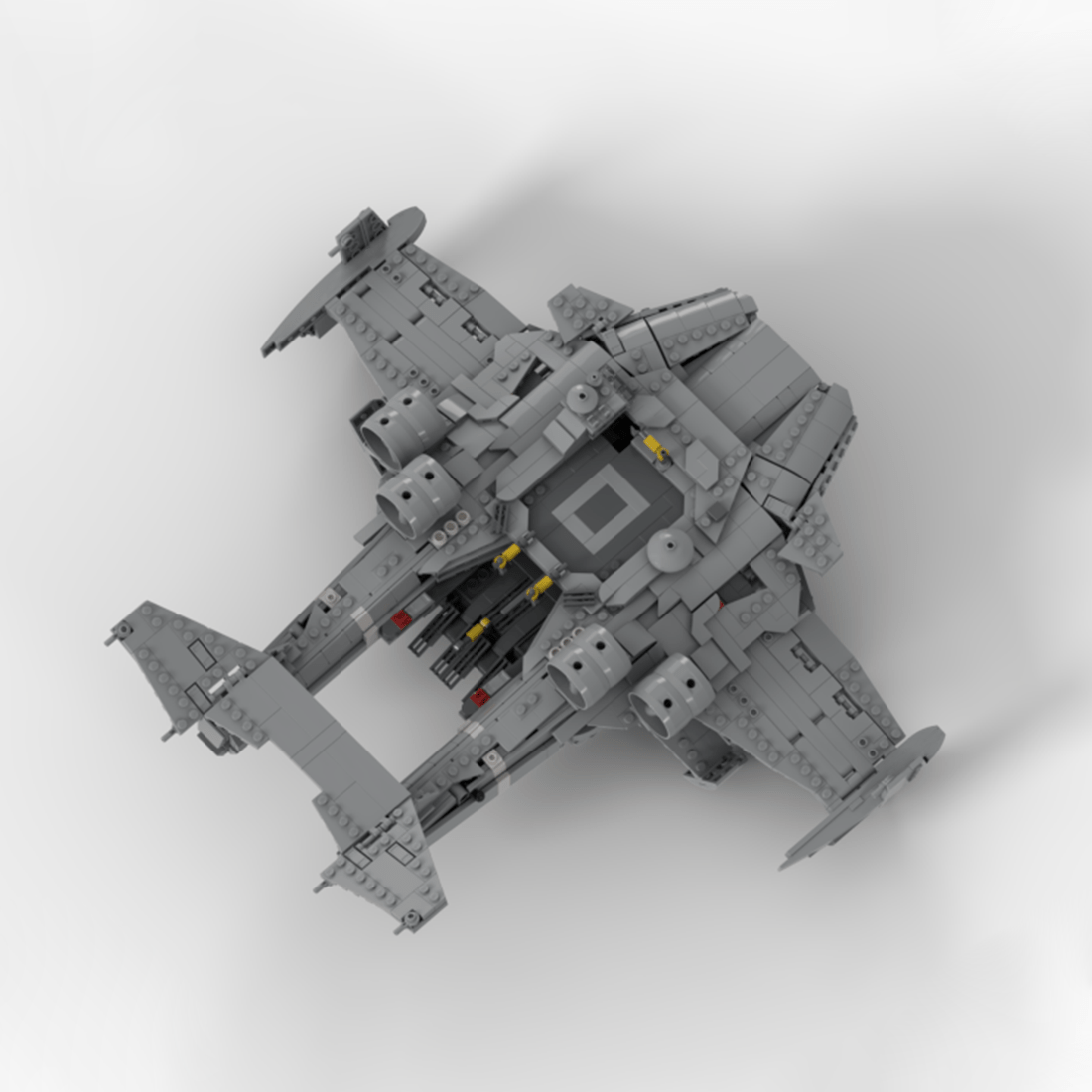 MOC - 137392 Sci - Fi AVATAR 2 RDA S - 76 Seadragon Klemmbausteine - LesDiy - Klemmbausteine