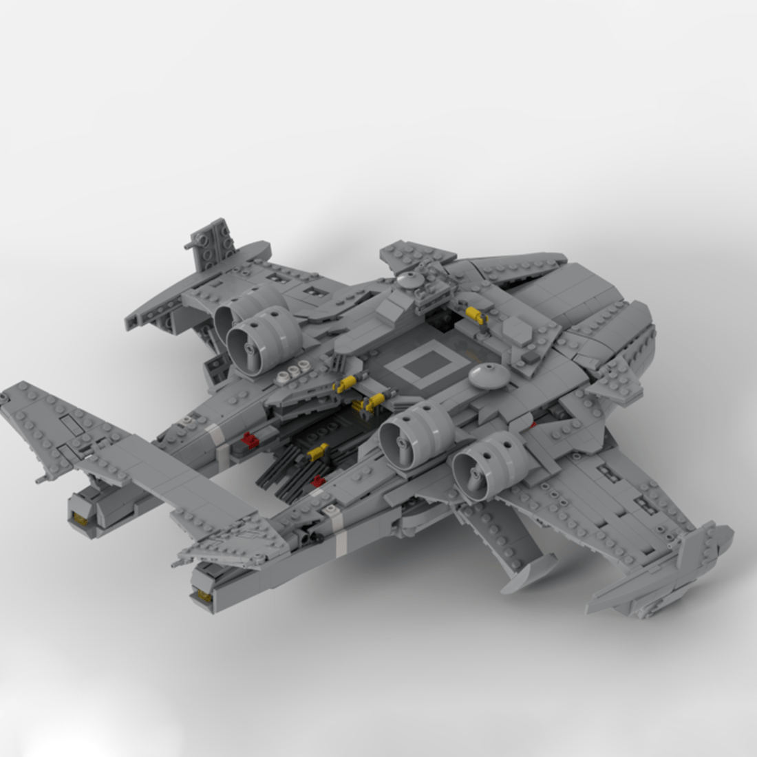 MOC - 137392 Sci - Fi AVATAR 2 RDA S - 76 Seadragon Klemmbausteine - LesDiy - Klemmbausteine