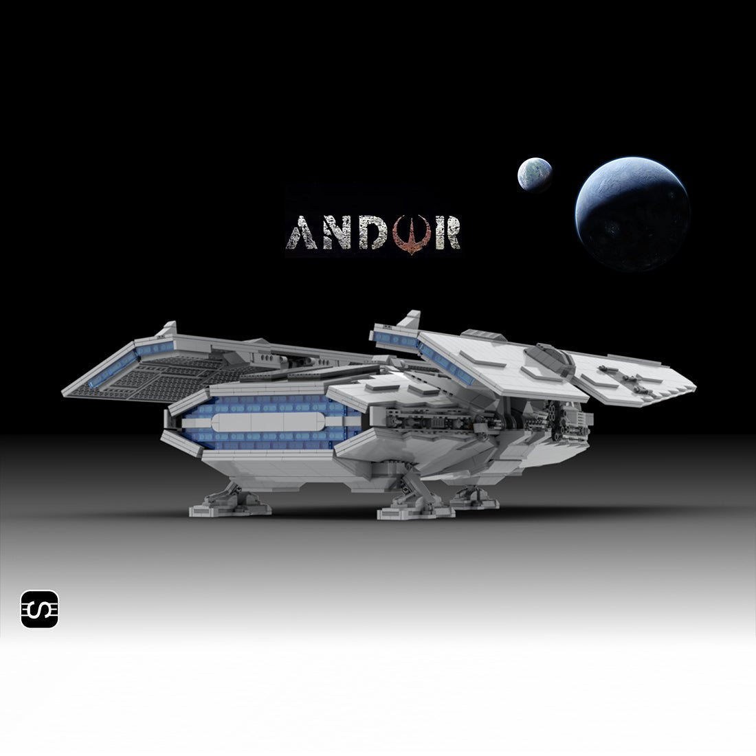 MOC - 137520 FONDOR HAULCRAFT UCS Klemmbausteine - LesDiy - Klemmbausteine