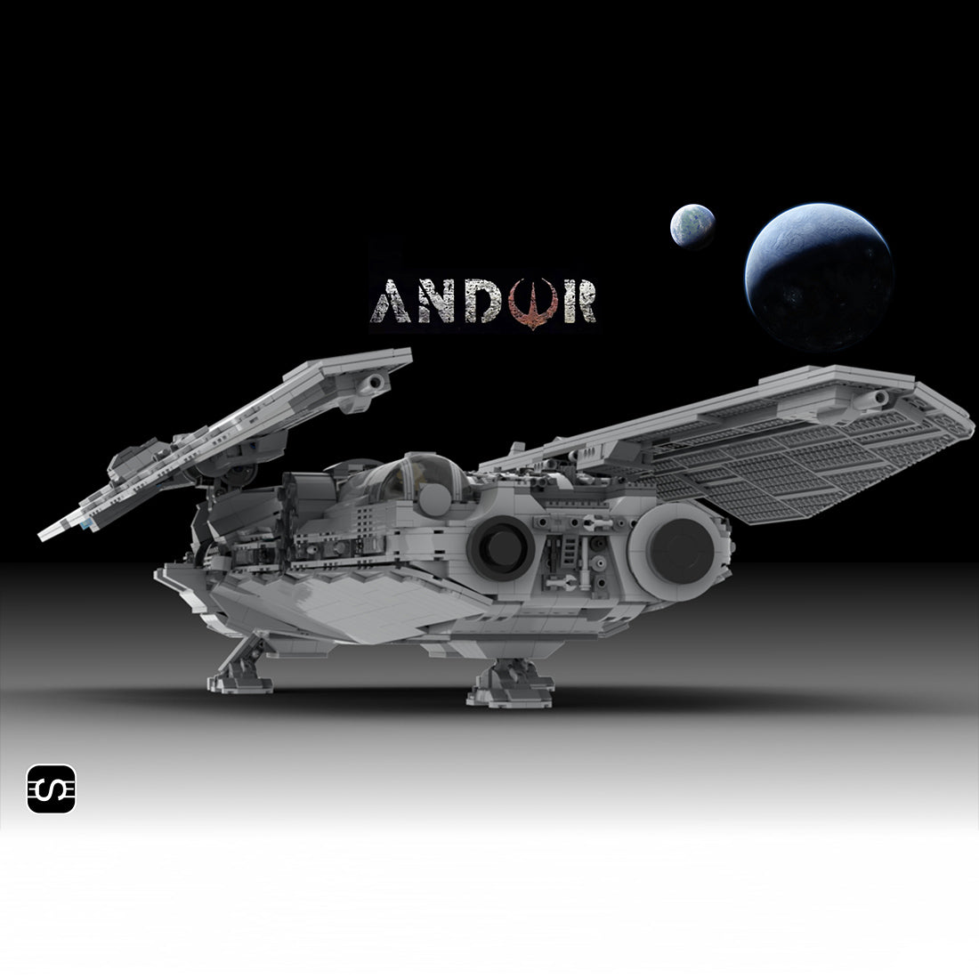 MOC - 137520 FONDOR HAULCRAFT UCS Klemmbausteine - LesDiy - Klemmbausteine