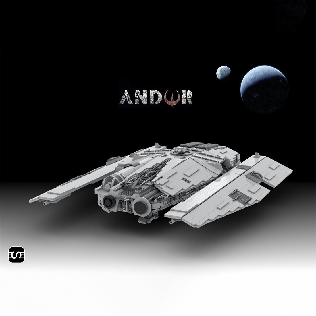 MOC - 137520 FONDOR HAULCRAFT UCS Klemmbausteine - LesDiy - Klemmbausteine