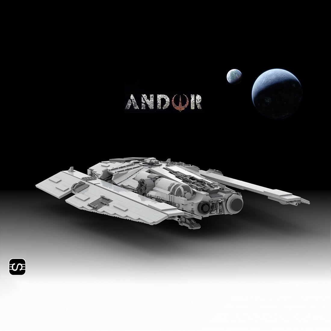 MOC - 137520 FONDOR HAULCRAFT UCS Klemmbausteine - LesDiy - Klemmbausteine