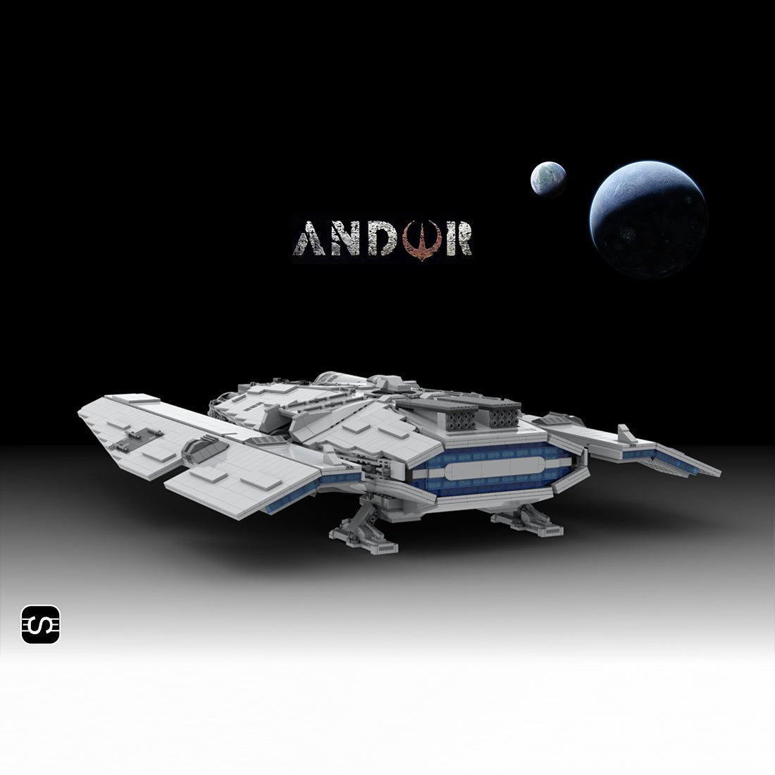 MOC - 137520 FONDOR HAULCRAFT UCS Klemmbausteine - LesDiy - Klemmbausteine