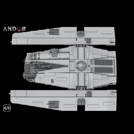MOC - 137520 FONDOR HAULCRAFT UCS Klemmbausteine - LesDiy - Klemmbausteine