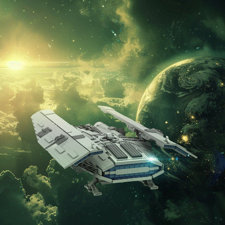 MOC - 137520 FONDOR HAULCRAFT UCS Klemmbausteine - LesDiy - Klemmbausteine