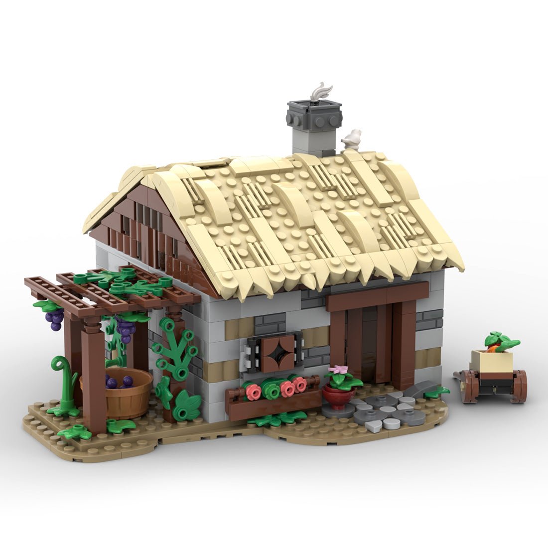 MOC - 137856 Farm House Klemmbausteine - LesDiy - Klemmbausteine