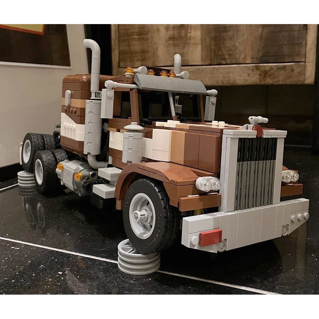 MOC - 138202 Peterbilt 359 Semi Truck Klemmbausteine - LesDiy - Klemmbausteine