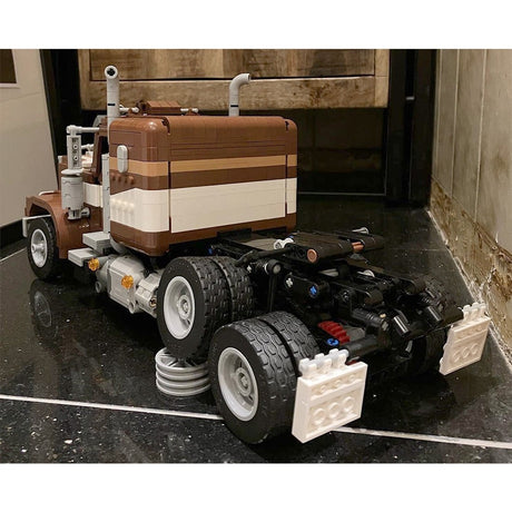 MOC - 138202 Peterbilt 359 Semi Truck Klemmbausteine - LesDiy - Klemmbausteine