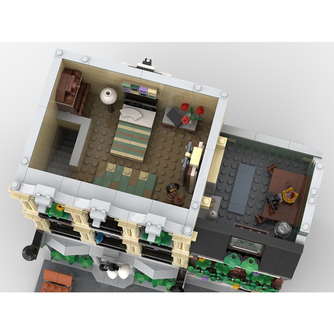 MOC - 138339 Call Center – Alternativer Aufbau der 10278 Polizeistation Klemmbausteine - LesDiy - Klemmbausteine