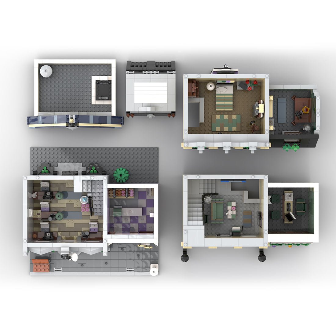 MOC - 138339 Call Center – Alternativer Aufbau der 10278 Polizeistation Klemmbausteine - LesDiy - Klemmbausteine