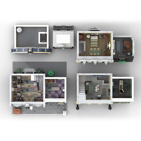 MOC - 138339 Call Center – Alternativer Aufbau der 10278 Polizeistation Klemmbausteine - LesDiy - Klemmbausteine