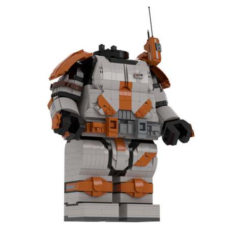 MOC - 138433 Commander Cody Phase 2 Megafigure (fits Breaaad's helmet) Klemmbausteine - LesDiy - Klemmbausteine