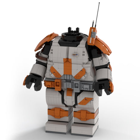 MOC - 138433 Commander Cody Phase 2 Megafigure (fits Breaaad's helmet) Klemmbausteine - LesDiy - Klemmbausteine