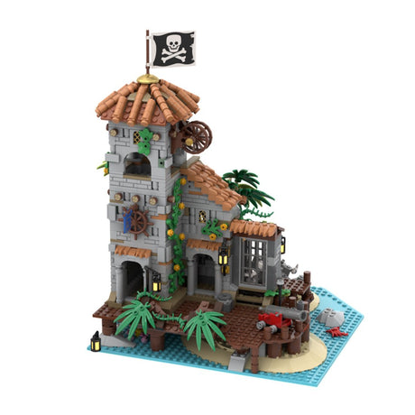 MOC - 138516 Treasure Island - Pirates of Barracuda Bay Klemmbausteine - LesDiy - Klemmbausteine