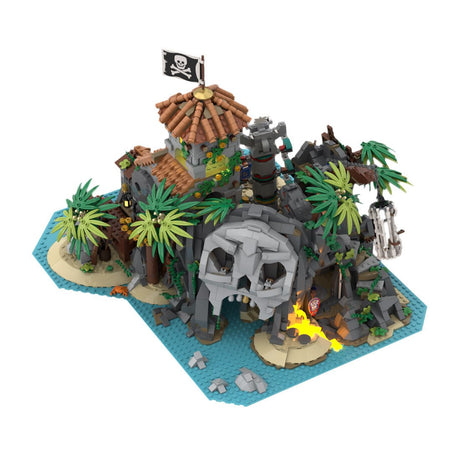 MOC - 138516 Treasure Island - Pirates of Barracuda Bay Klemmbausteine - LesDiy - Klemmbausteine