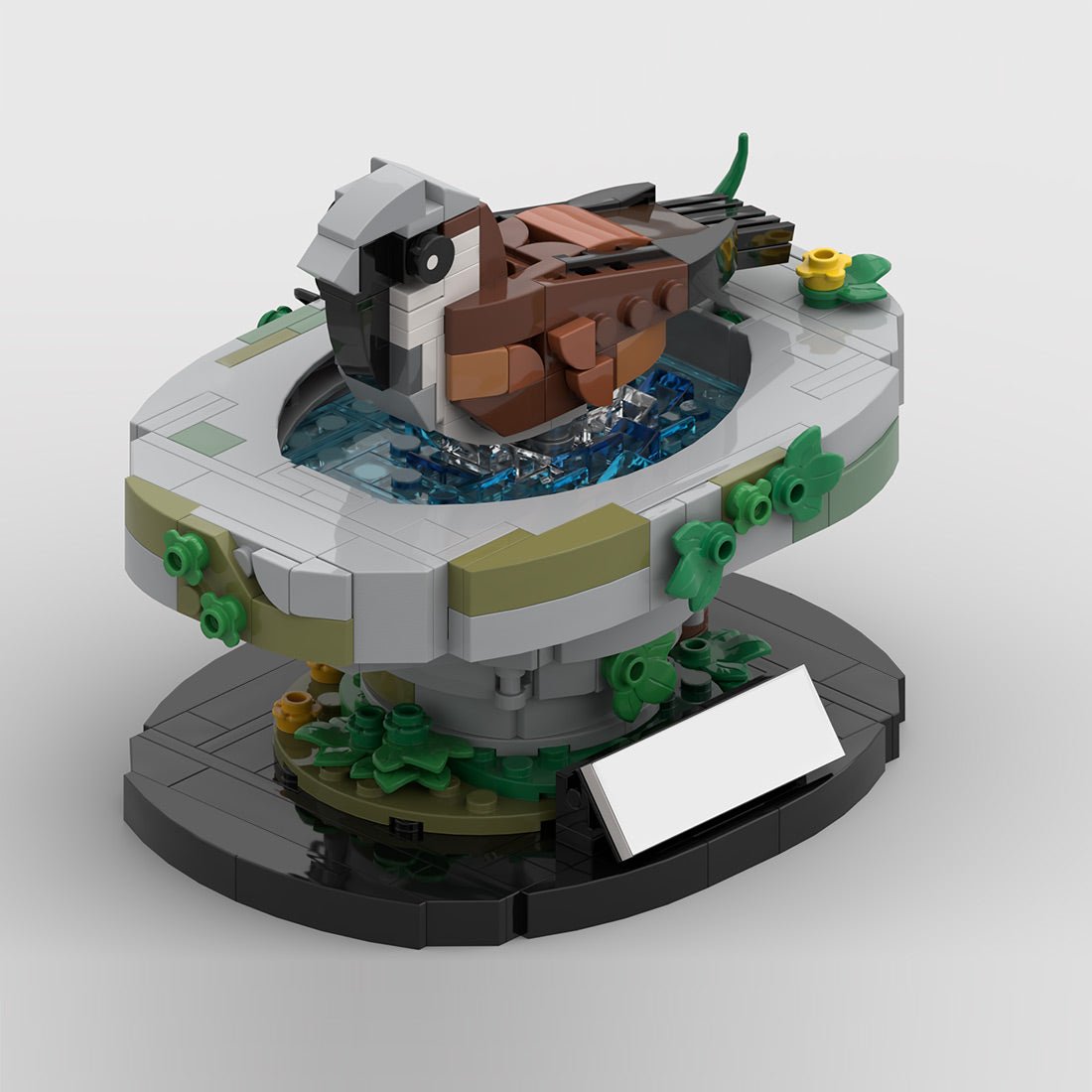 MOC - 138570 Garden Birds of Britain Klemmbausteine - LesDiy - Klemmbausteine