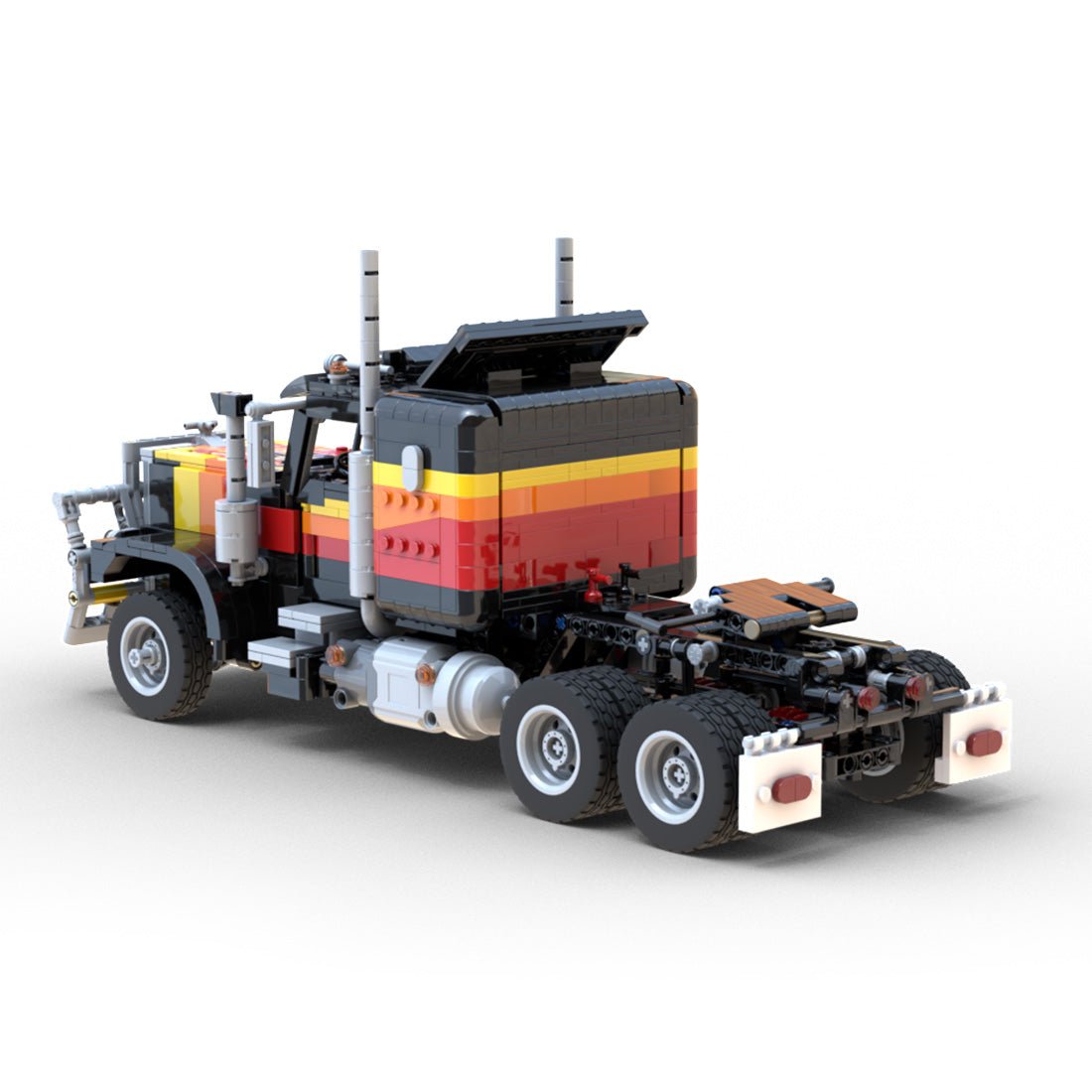MOC - 138757 RC Peterbilt 359 "Outback" Semi Truck Klemmbausteine - LesDiy - Klemmbausteine