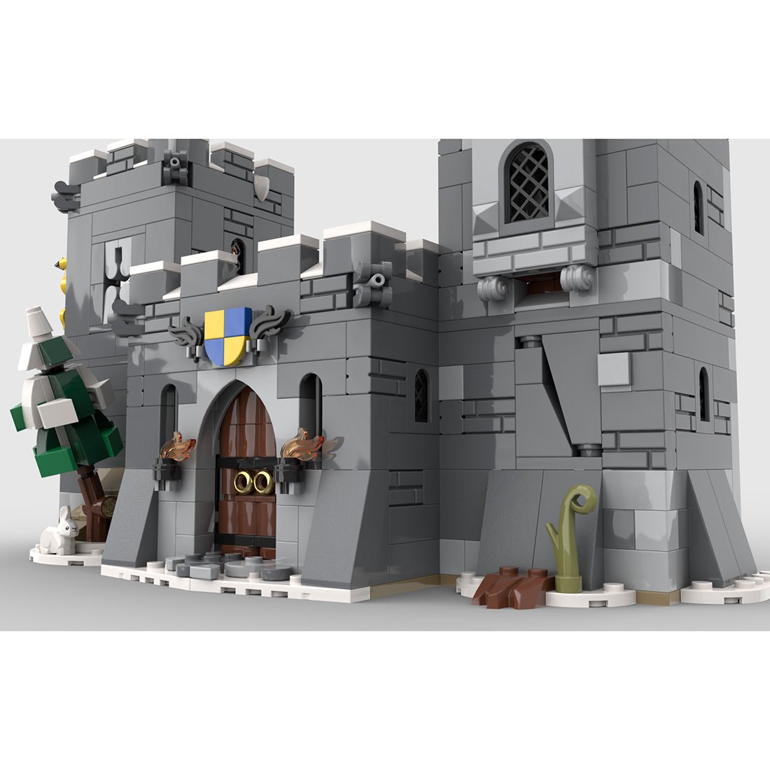 MOC - 138791 Mountain Tower Klemmbausteine - LesDiy - Klemmbausteine