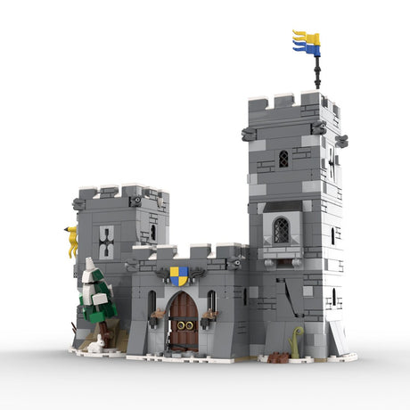 MOC - 138791 Mountain Tower Klemmbausteine - LesDiy - Klemmbausteine