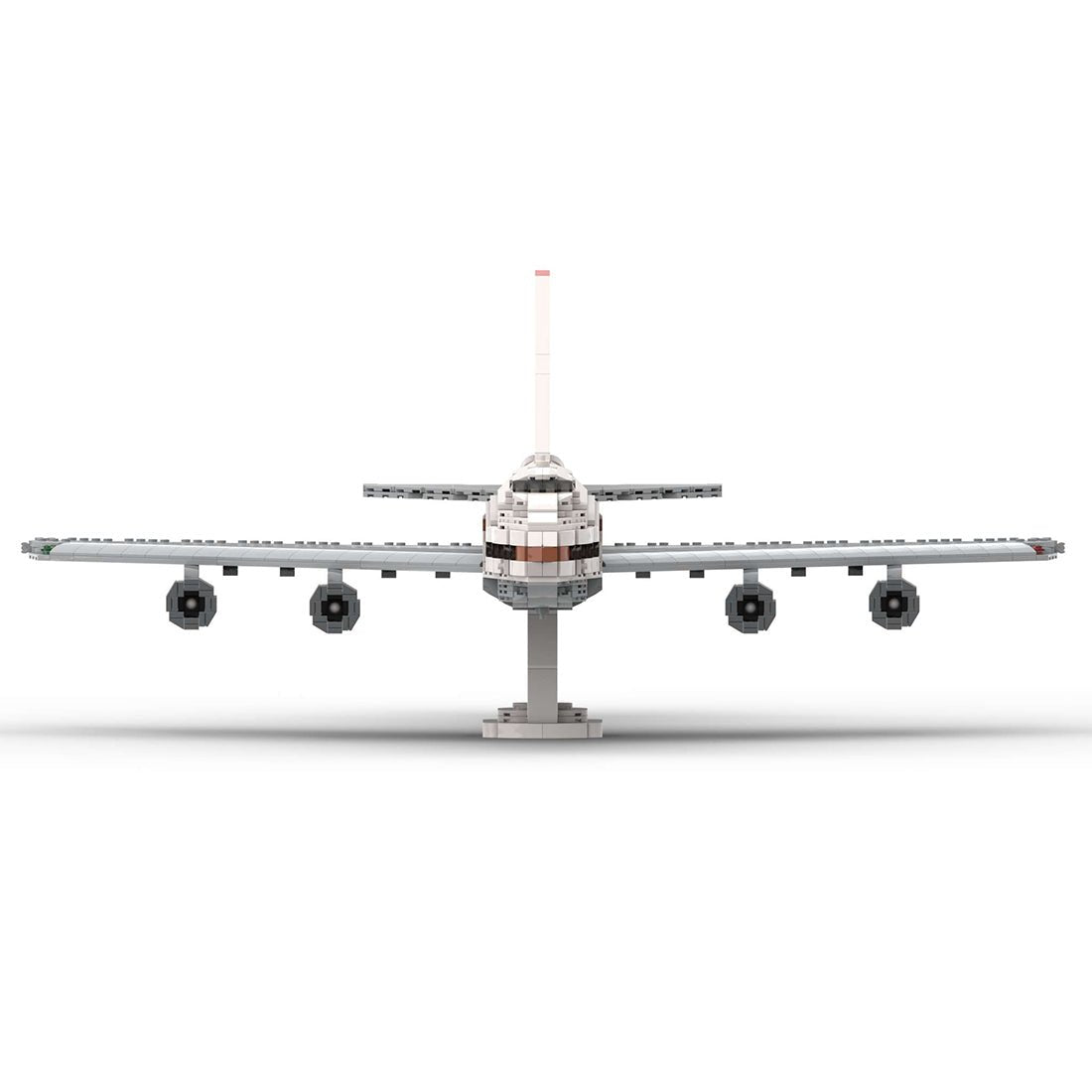 MOC - 138984 Boeing 747 - 200 by DamoB Klemmbausteine - LesDiy - Klemmbausteine