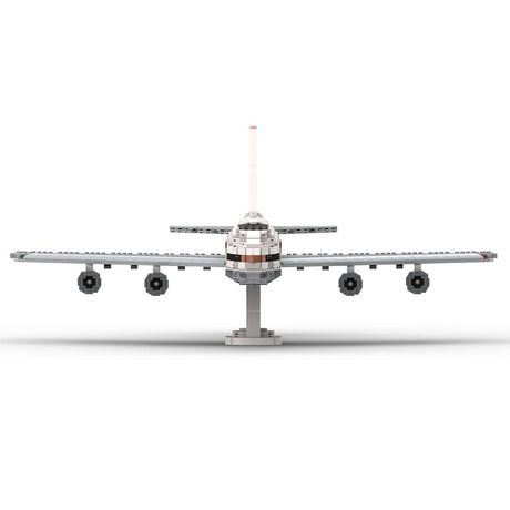 MOC - 138984 Boeing 747 - 200 by DamoB Klemmbausteine - LesDiy - Klemmbausteine