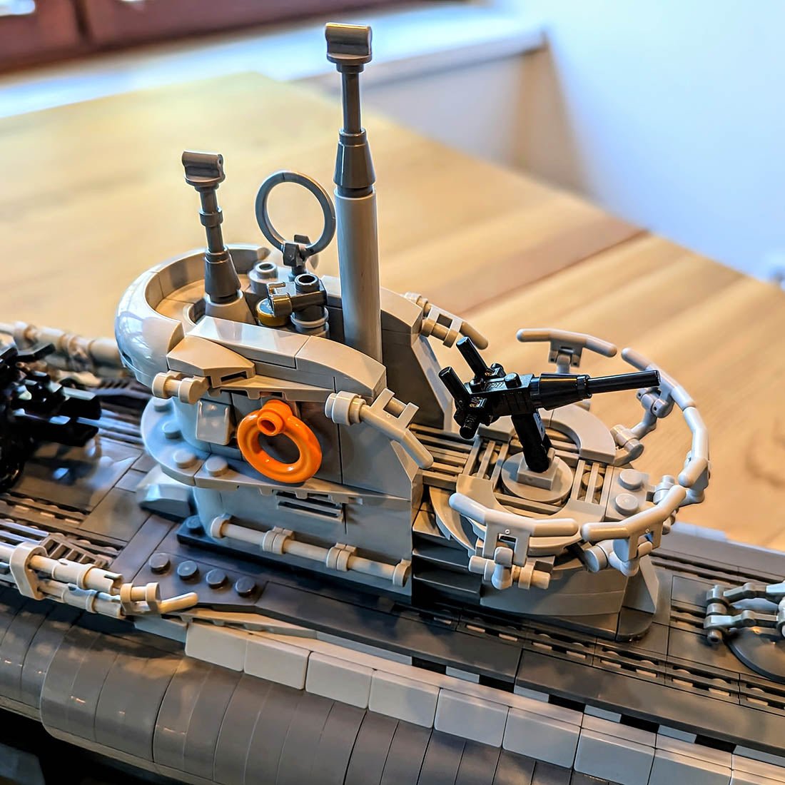 MOC - 139272 U - Boat Type VIIC Submarine Klemmbausteine - LesDiy - Klemmbausteine
