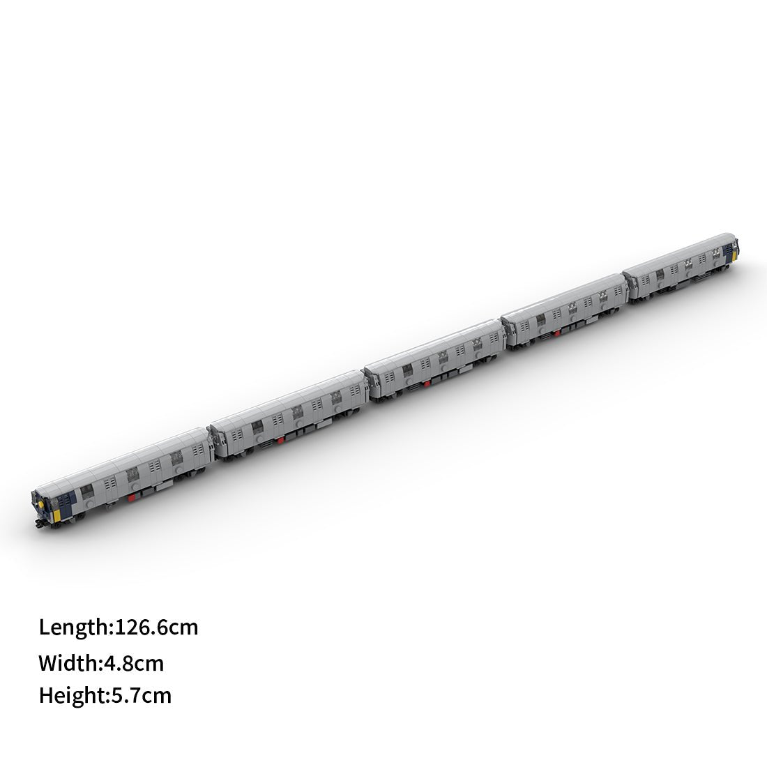 MOC - 139417 NYC Subway R211A Klemmbausteine - LesDiy - Klemmbausteine