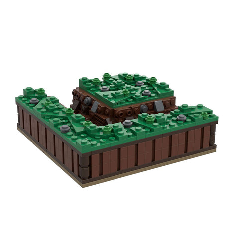 MOC - 139859 Roman Field Camp Corner Tower Klemmbausteine - LesDiy - Klemmbausteine