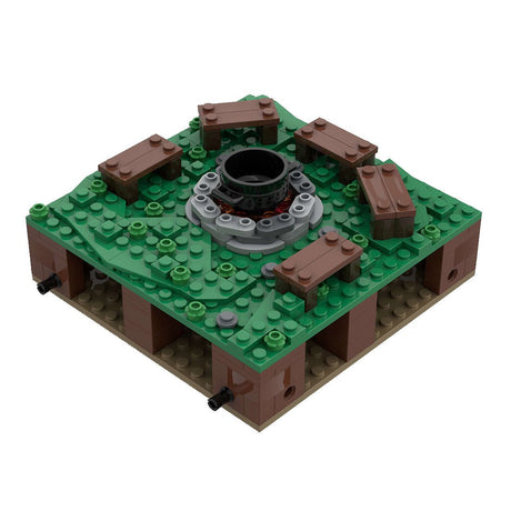 MOC - 139859 Roman Field Camp Fireplace Klemmbausteine - LesDiy - Klemmbausteine