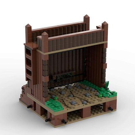 MOC - 139859 Roman Field Camp Gate Klemmbausteine - LesDiy - Klemmbausteine