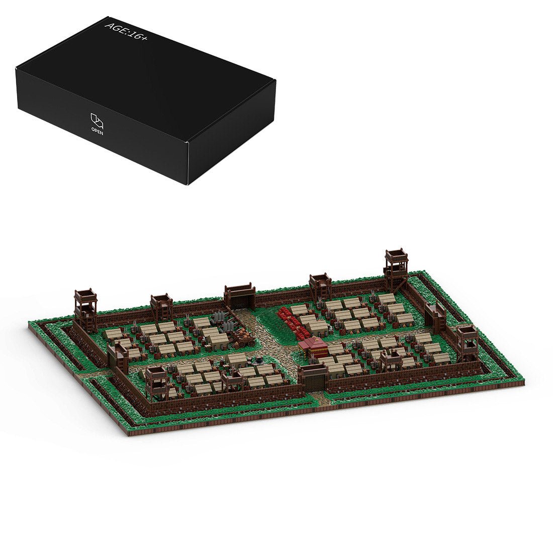 MOC - 139859 Roman Field Camp Klemmbausteine(groß) - LesDiy - Klemmbausteine