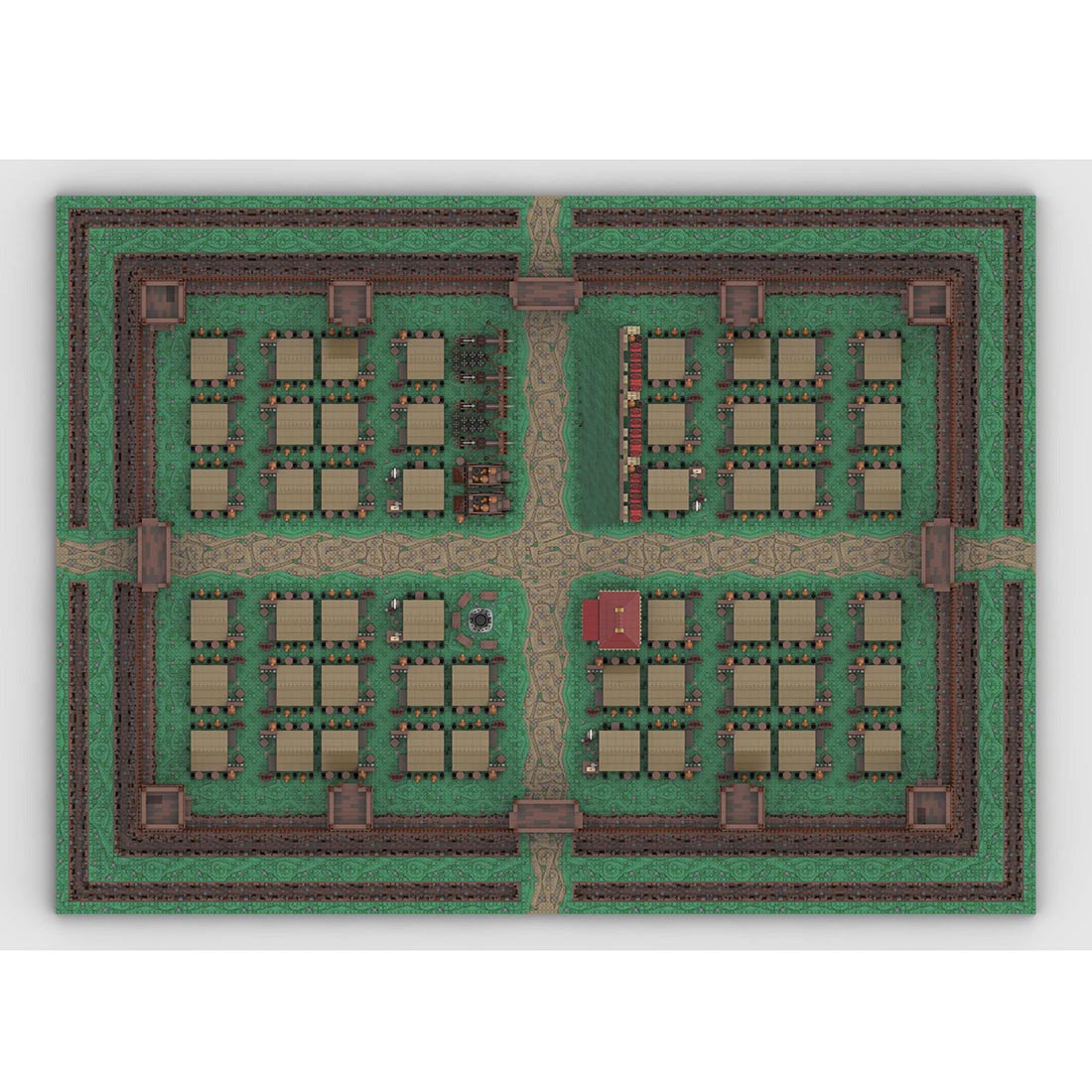 MOC - 139859 Roman Field Camp Klemmbausteine(groß) - LesDiy - Klemmbausteine